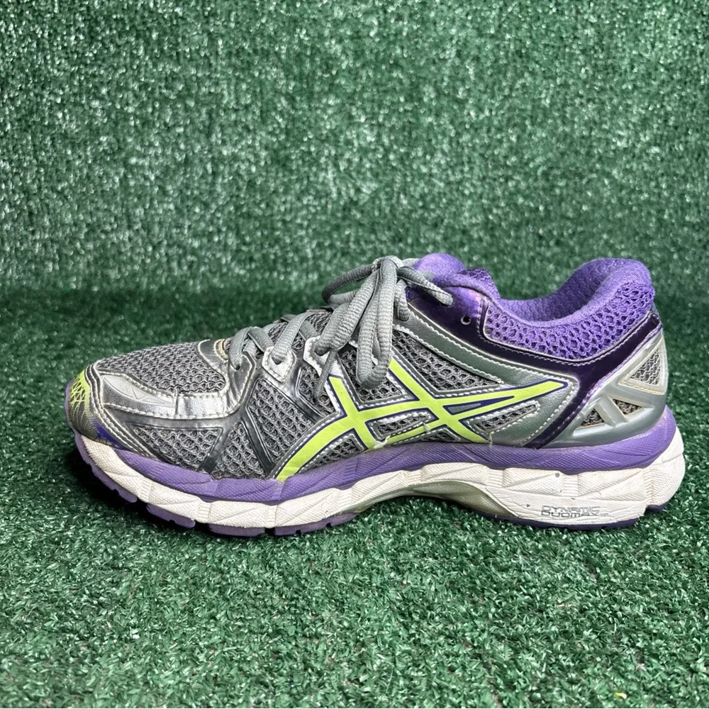 ASICS GEL-Kayano 21 VTG Shoes Womans Size 7.5 Purple Grape Road Running Sneakers - Picture 7 of 12